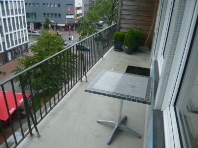 Penthouse Wohnung mit 2 Zimmer, 2 Balkone und EBK in der Innenstadt/Fußgängerzone Hamm